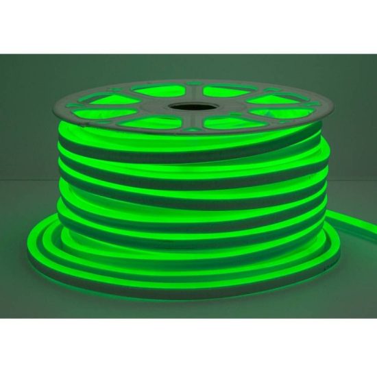 Optonica Flexibilis LED Neon Szalag /kültéri/120LED/m/8,5w/m/SMD 2835/220V/zöld/ST4585