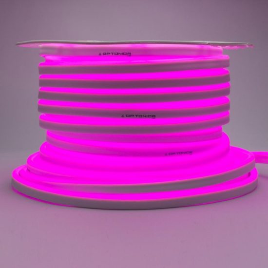 Optonica Flexibilis LED Neon Szalag /kültéri/120LED/m/8,5w/m/SMD 2835/220V/pink/ST4588