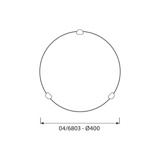 MENNYEZETI LÁMPA  BROCCATI ∙ 04/6803 ∙ Ø400 MM