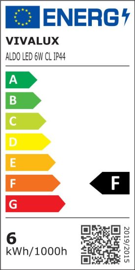 ALDO LED 6W CL IP44