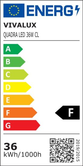 LED PANEL QUADRA LED ∙ 36W ∙ 3600LM ∙ FEHÉR ∙ 4000K