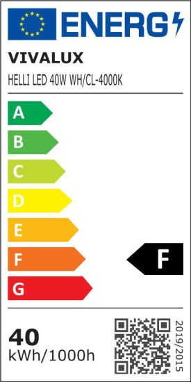 NÉGYZET ALAKÚ LED PANEL SÜLLYESZTETT SZERELÉSHEZ HELLI LED ∙ 40W ∙ 4000 LM ∙ FEHÉR ∙ 4000K