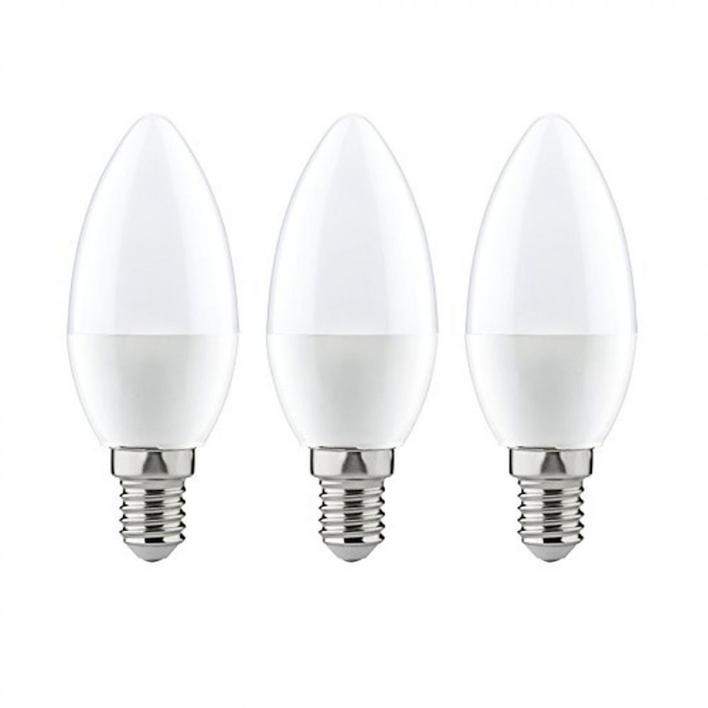 Image of Optonica E14 C37 LED izzó 6W 480lm 6000K hideg fehér 180° 3db/csomag 1419