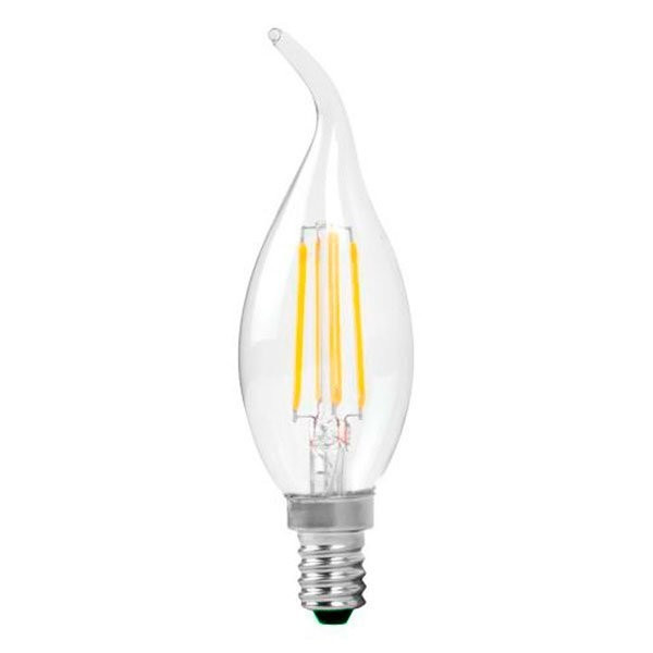 Image of Optonica filament E14 C35T LED izzó 4W 400lm 4500K nappali fehér 300° 1481