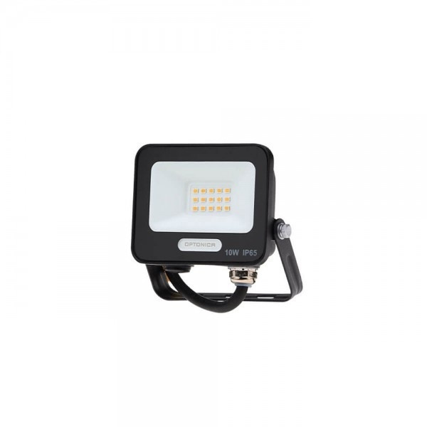 Image of Optonica city line LED reflektor 10W 900lm 6000K fekete 15816