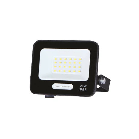 Image of Optonica city line LED reflektor 20W 1800lm 6000K fekete 15819
