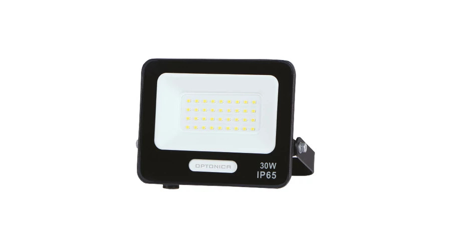 Image of Optonica city line LED reflektor 30W 2700lm 4000K fekete 15823