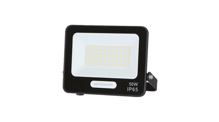 Image of Optonica city line LED reflektor 50W 4500lm 3000K fekete 15827