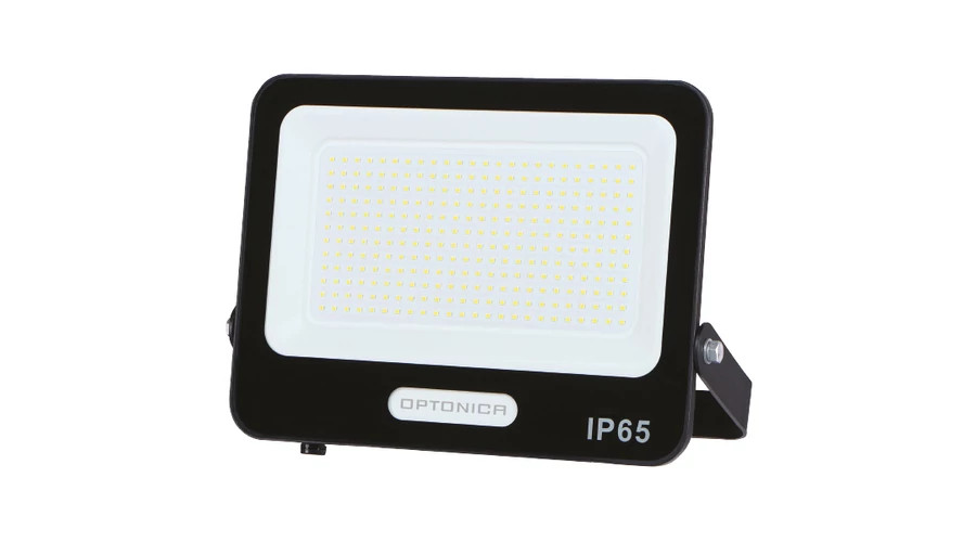 Image of Optonica city line LED reflektor 300W 27000lm 4000K fekete 15836