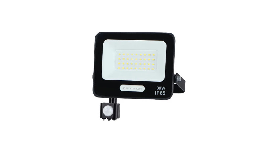Image of Optonica mozgásérzékelős LED reflektor 30W 2700lm 4000K nappali fehér IP65 15855