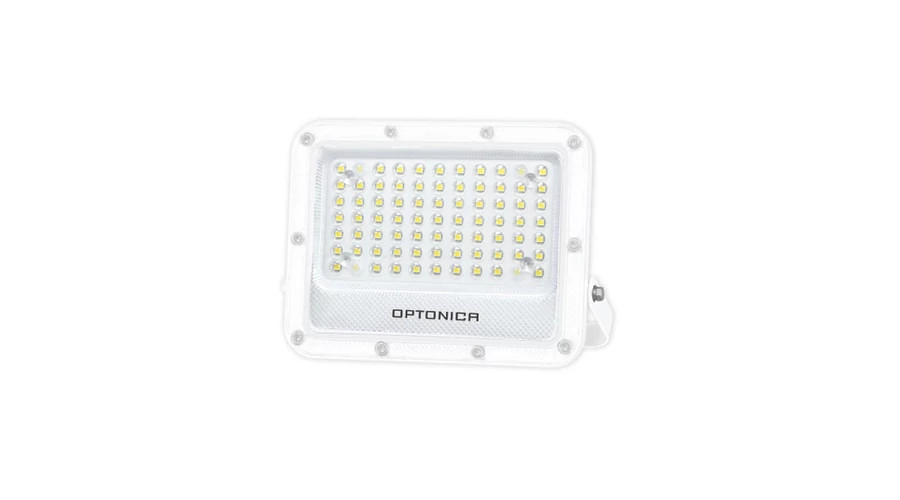 Image of Optonica prémium 5év jótállás LED reflektor 50W 5000lm 4000K feher 15869