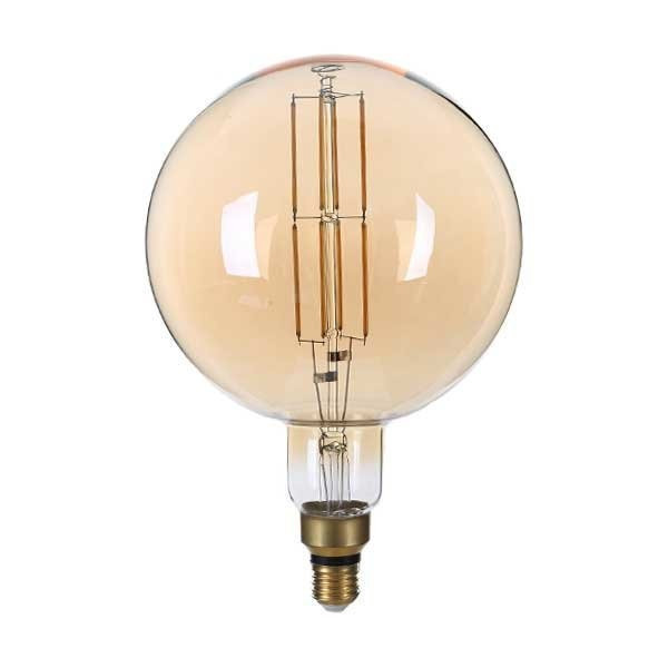 Image of Optonica dimmelhető filament E27 G200 LED izzó 8W 810lm 1800K meleg fehér 300° 1792