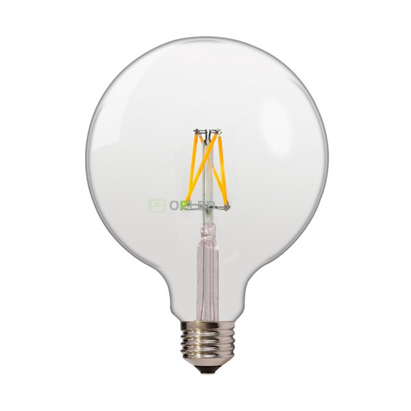 Image of Optonica filament E27 G125 LED izzó 4W 400lm 2700K meleg fehér 1862