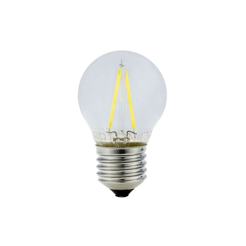 Image of Optonica filament E27 G45 LED izzó 4W 400lm 6000K hideg fehér 300° 1867
