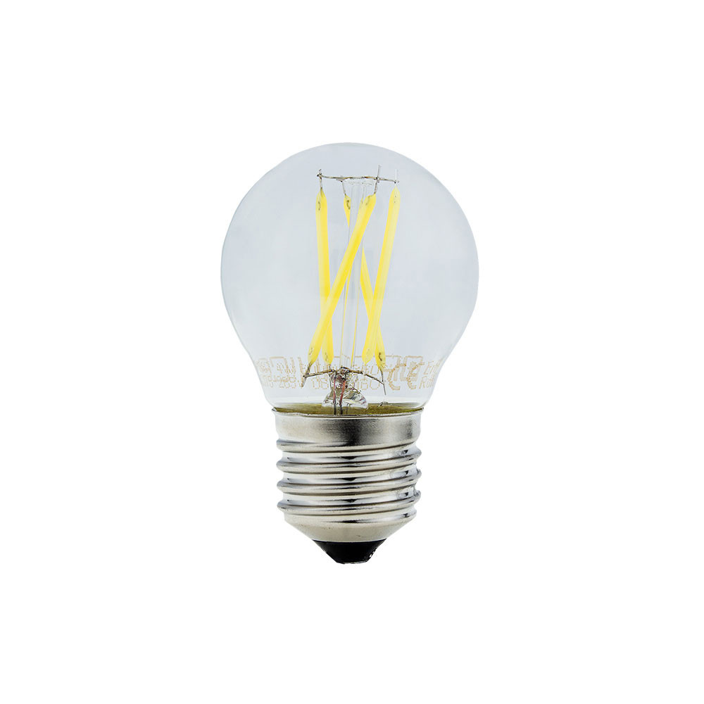 Image of Optonica filament E27 G45 LED izzó 4W 400lm 2700K meleg fehér 300° 1869
