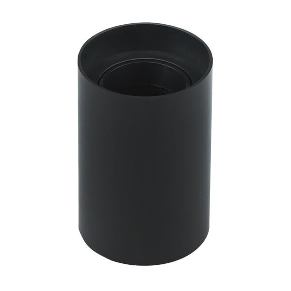Image of Optonica felületre szerelhető GU10-es henger alakú fekete műanyag lámpatest max: 10W Ø8cm 12,5cm billentehető 45º 2002