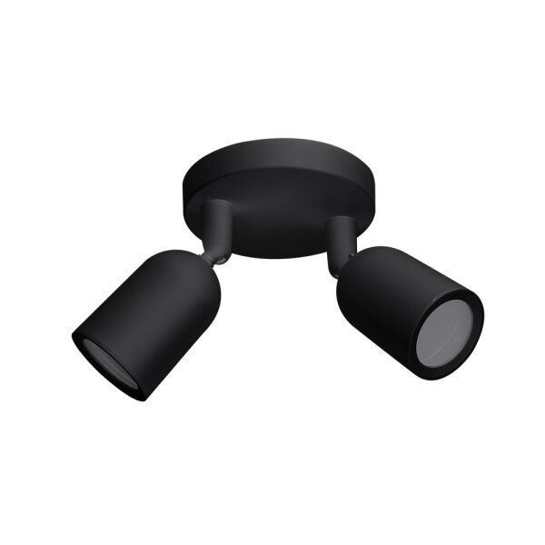 Image of OPTONICA Felületre szerelhető lámpatest,fekete, 2xGU10-es foglalat, Max 10w 2024