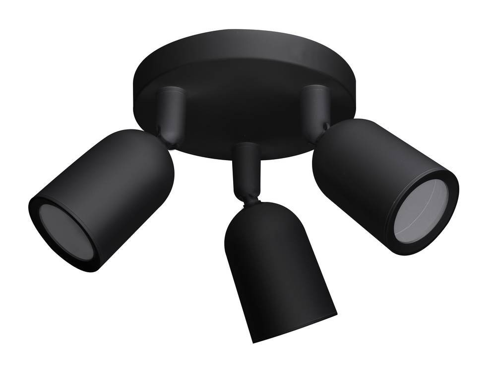 Image of OPTONICA Felületre szerelhető lámpatest,fekete, 3xGU10-es foglalat, Max 10w 2026