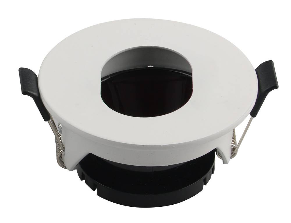 Image of Optonica Beépíthető spot lámpatest, ovális kivágással fehér előlap, GU10-es foglalat, MAX 35W, 2037