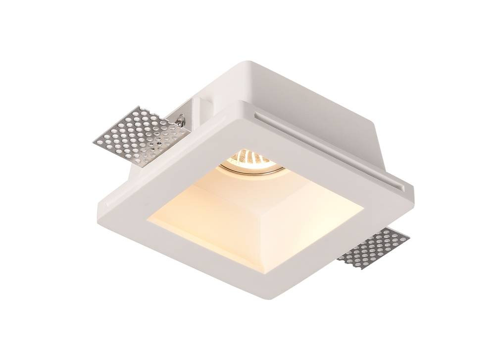 Image of Optonica mennyezeti szerelvény Trimless süllyesztett négyzet, fehér házas , GU10-es foglalat, MAX 35W, 2064