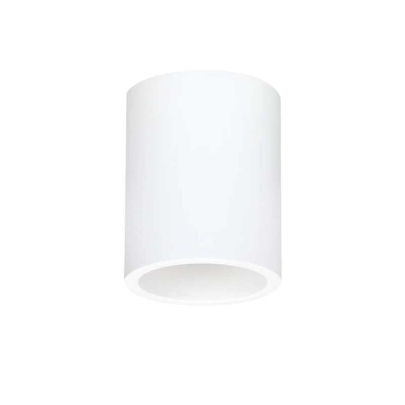 Image of Optonica felületre szerelhető GU10-es henger alakú fehér lámpatest max: 10W Ø11cm 14cm 2074
