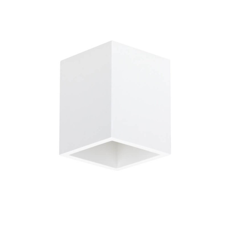 Image of Optonica felületre szerelhető GU10-es téglalap alakú fehér lámpatest max: 35W 14cm 2075
