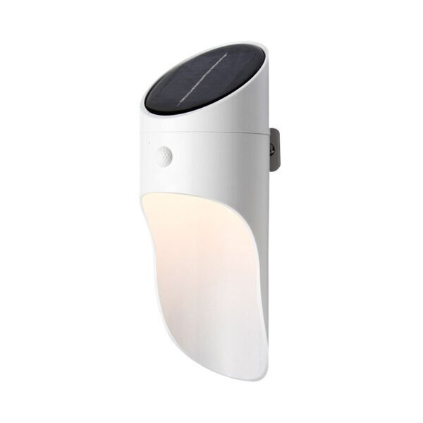 Image of Optonica napelemes fehér fali LED lámpa 1W 60lm 6000K hideg fehér IP44 2085