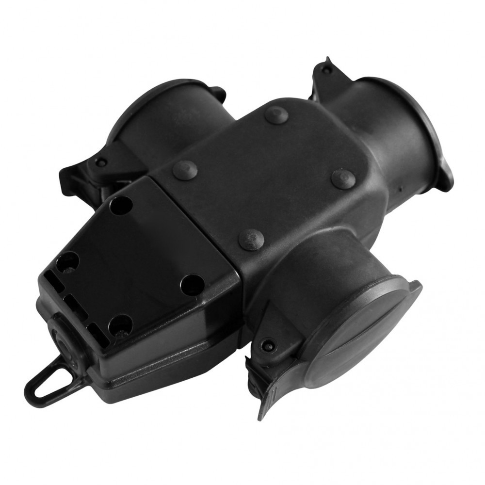 Image of commel földelt fedeles dugalj 16 A