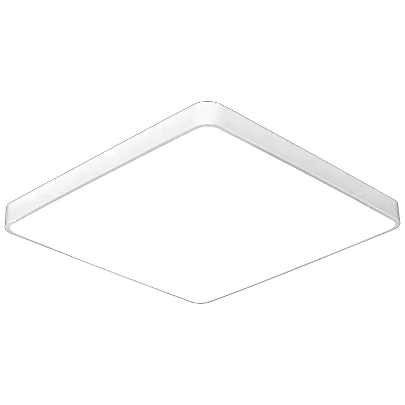 Image of Optonica modern fehér mennyezeti négyzet LED lámpa 64W 4800lm 3000K meleg fehér IP20 120º 60x60cm 2928