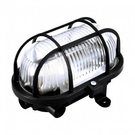 Image of Commel hajóláámpa E27 230 V ~ MAX 60W, fekete