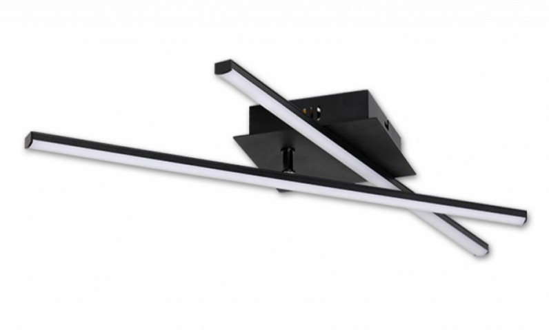 Image of MasterLED Modena Soria 18 W-os ø50 cm natúr fehér fekete LED mennyezeti lámpa