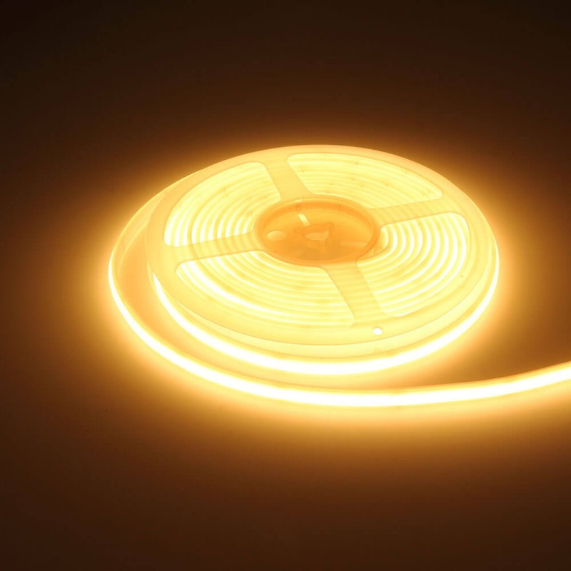 Image of Optonica COB LED szalag kültéri 320LED/m 10w/m 24V meleg fehér 4949
