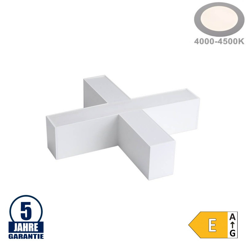 Image of Optonica 15 W-os X-csatlakozó lineáris lámpához Slim Professional fehér semleges fehér 5040