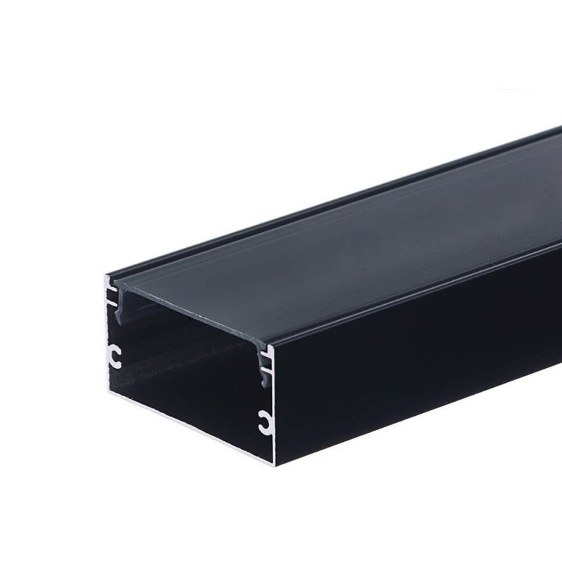 Image of OPTONICA LED profil 40x20mm fekete szerkezet 2m SZETT fekete borítással 5120