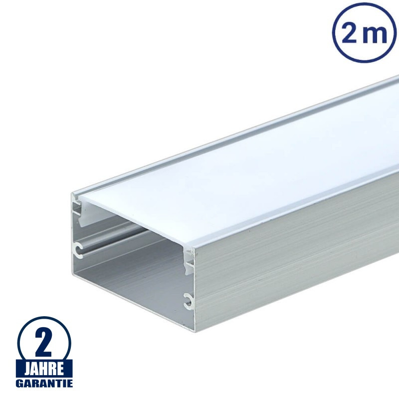 Image of OPTONICA LED profil 40x20mm eloxált szerkezet 2m SET 5121