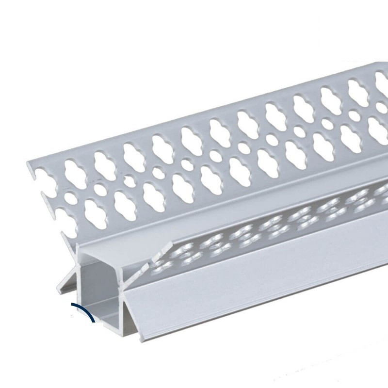 Image of Optonica LED profilú gipszkarton belső sarok eloxált 2m SET 5166