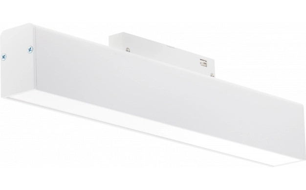 Image of Optonica mágneses sínes fehér LED lámpa M35 48V 12W 960lm 4000K nappali fehér 120° 30cm 5265