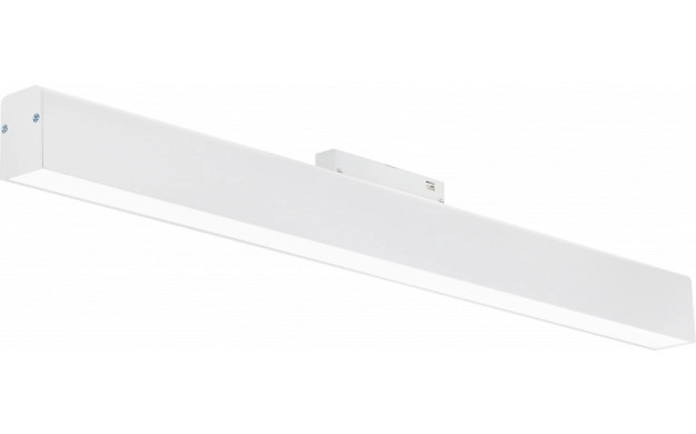 Image of Optonica mágneses sínes fehér LED lámpa M35 48V 20W 1600lm 4000K nappali fehér 120° 60cm 5266