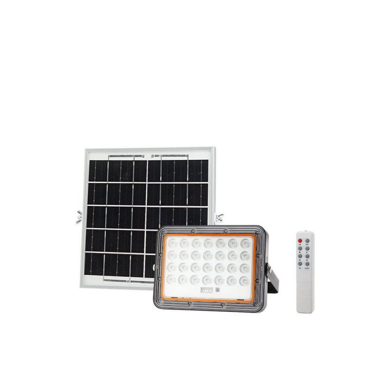 Image of Optonica napelemes led reflektor távirányítóval 6W 800lm 6000K 5291