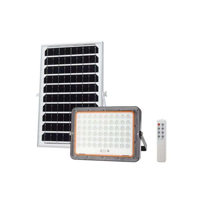 Image of Optonica napelemes led reflektor távirányítóval 10W 1200lm 6000K 5292