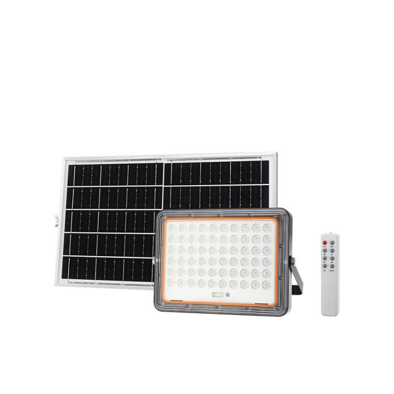 Image of Optonica napelemes led reflektor távirányítóval 15W 2000lm 6000K 5293