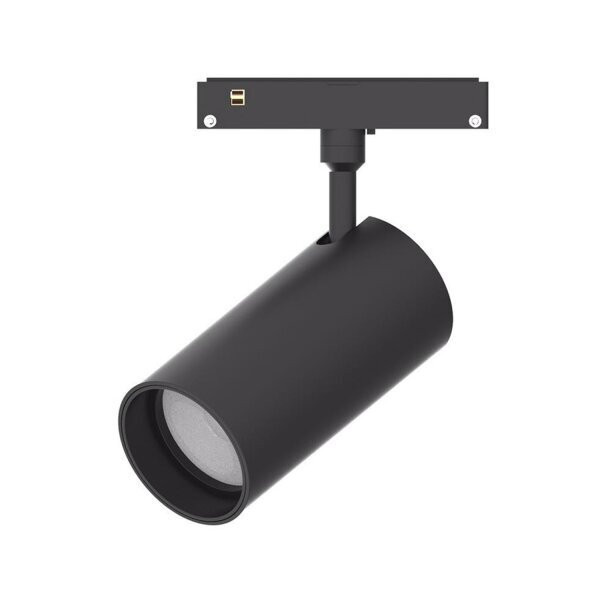 Image of Optonica mágneses sínes fekete LED spot lámpa M20 48V 12W 960lm 3000K meleg fehér 15º 5316