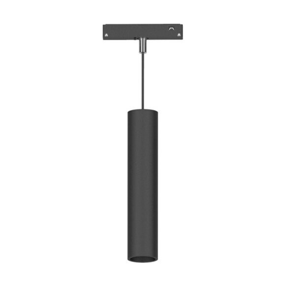Image of Optonica függesztett mágneses sínes fekete LED spot lámpa M20 48V 5W 560lm 4000K nappali fehér 15-60º 5319