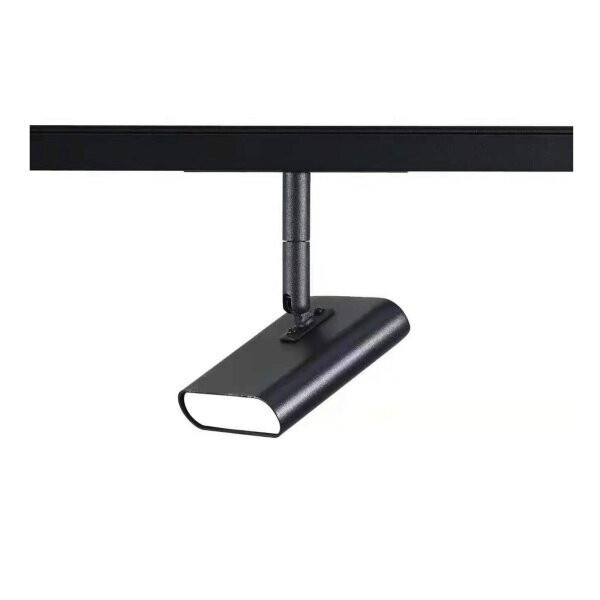 Image of Optonica mágneses sínes fekete LED lámpa M20/M35 48V 5W 400lm 3000K meleg fehér 50º 5338