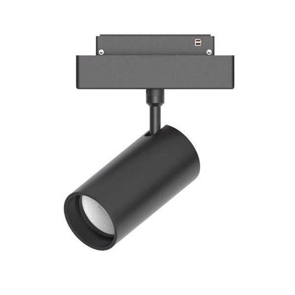 Image of Optonica mágneses sínes fekete LED spot lámpa M35 48V 20W 1600lm 4000K nappali fehér 15º 5397