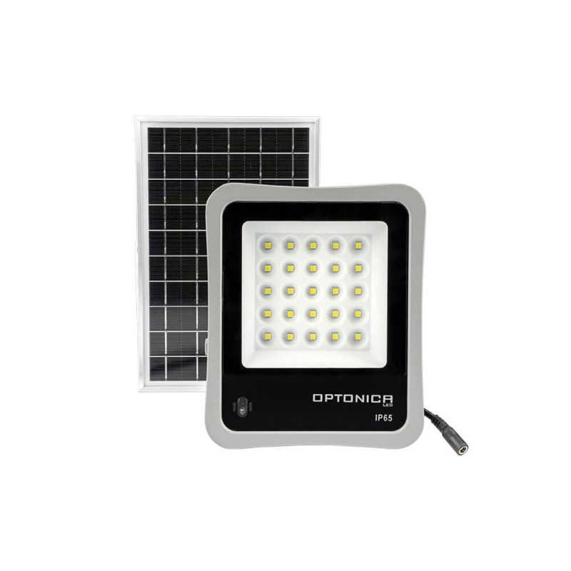 Image of Optonica napelemes led reflektor távirányítóval 8W 500lm 6000K 5456