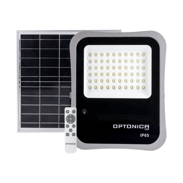 Image of Optonica napelemes led reflektor távirányítóval 20W 1800lm 6000K 5458