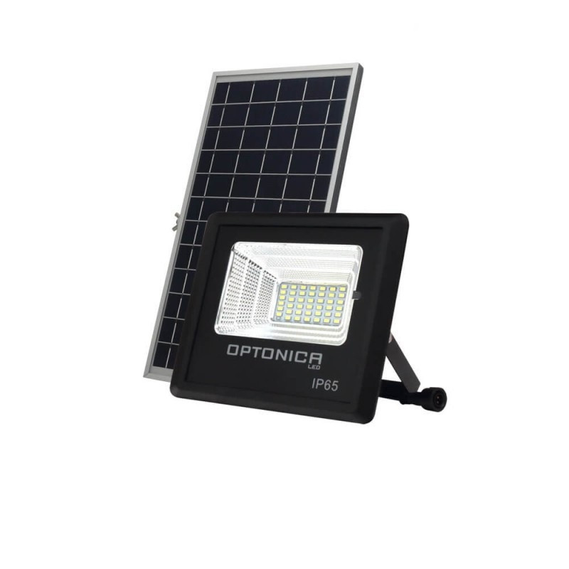 Image of Optonica napelemes LED reflektor távirányítóval 16W 1200lm 6000K IP65 120° 5461