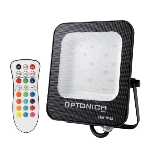 Image of Optonica RGB LED reflektor távirányítóval 30W 2700lm IP65 5755