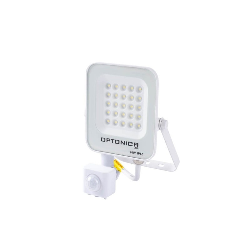 Image of Optonica LED mozgásérzékelős reflektor 20W 1800lm 2700K fehér 90º 5765